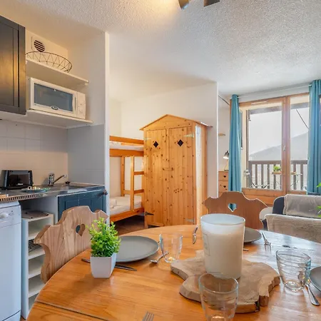 Apartamento Balcony Ski-in Ski-out With View In Centre Of Val Thorens